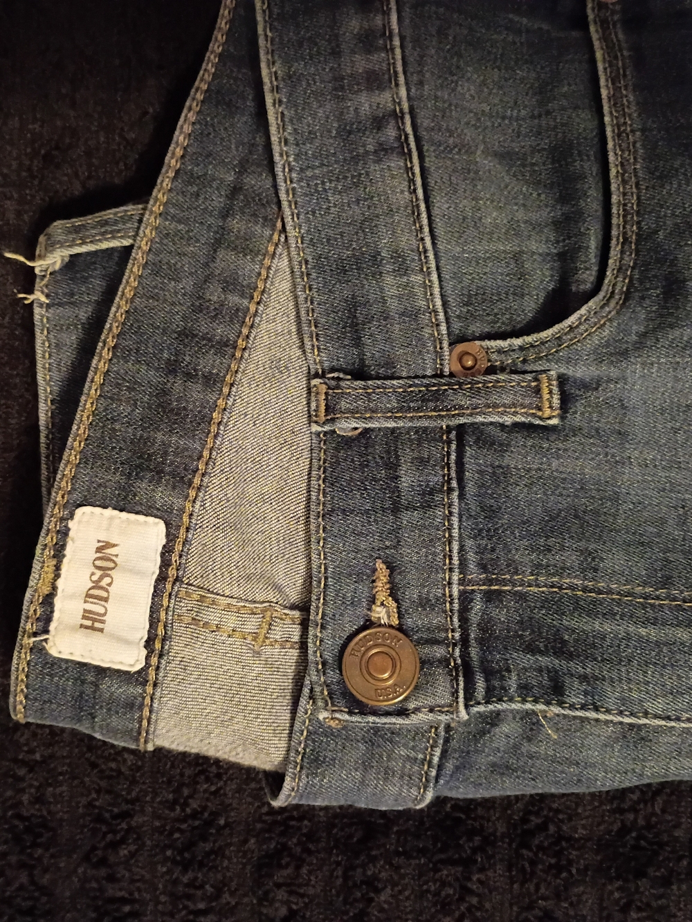 Hudson Jeans Women's Medium Blue Skinny Denim Jeans